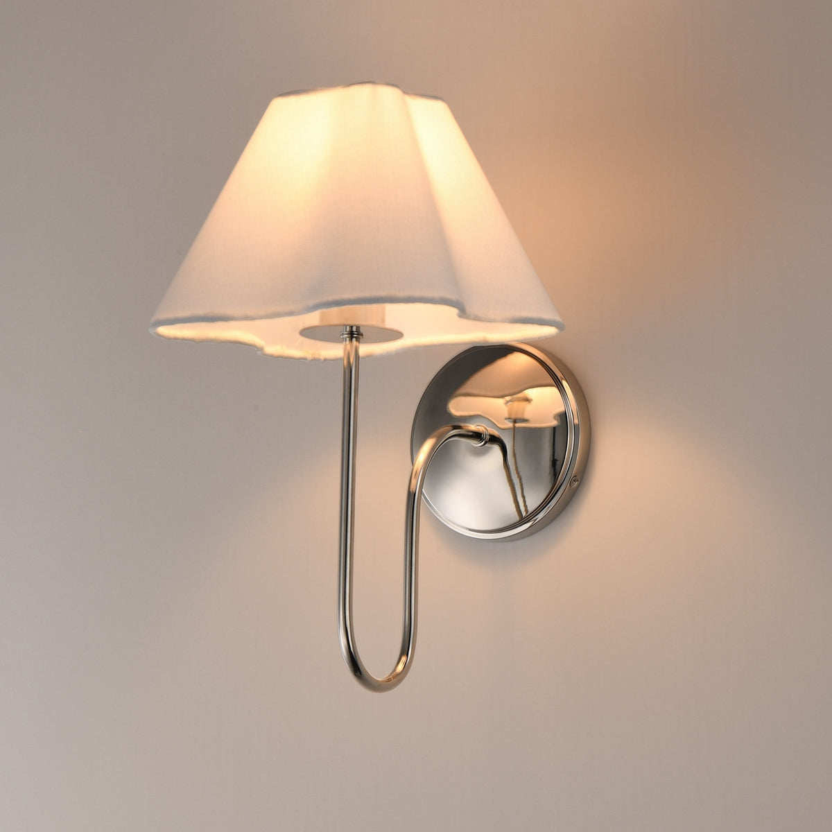 Maxim - 18100WTPN - One Light Wall Sconce - Saxon - Polished Nickel