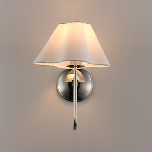 Maxim - 18100WTPN - One Light Wall Sconce - Saxon - Polished Nickel