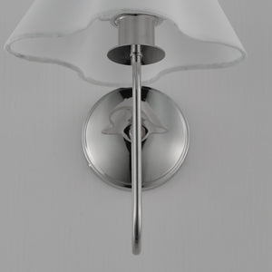 Maxim - 18100WTPN - One Light Wall Sconce - Saxon - Polished Nickel