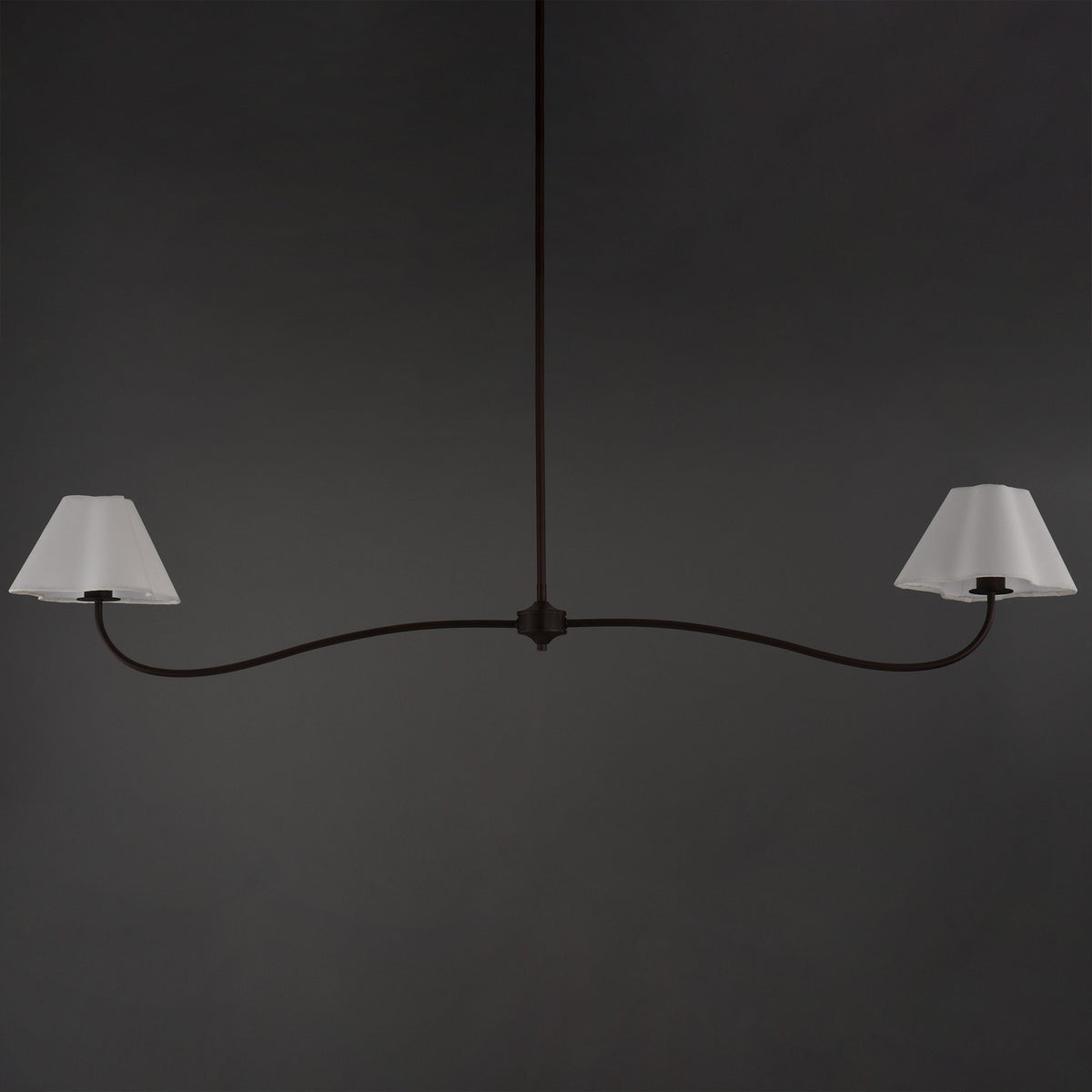 Maxim - 18102WTOI - Two Light Pendant - Saxon - Oil Rubbed Bronze