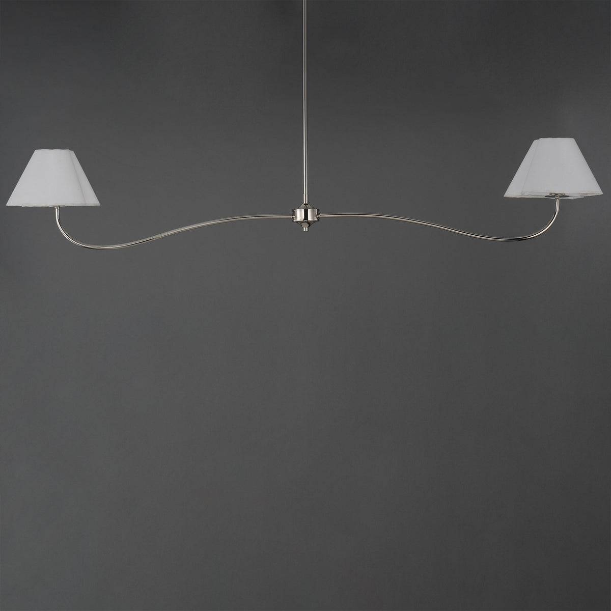 Maxim - 18102WTPN - Two Light Pendant - Saxon - Polished Nickel