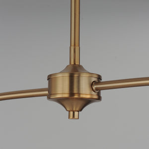 Maxim - 18102WTNAB - Two Light Pendant - Saxon - Natural Aged Brass