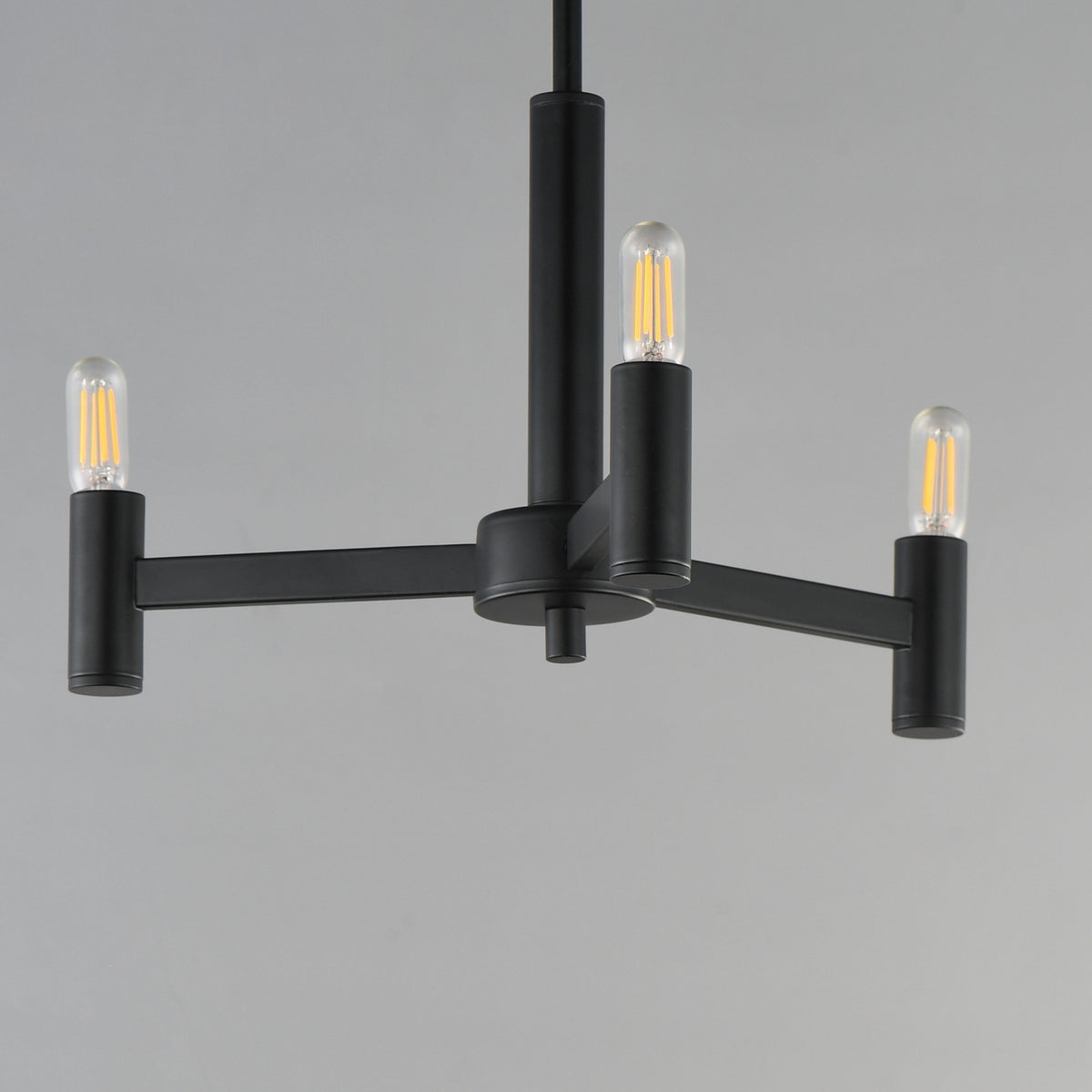 Maxim - 21363BK - Three Light Chandelier - Emana - Black