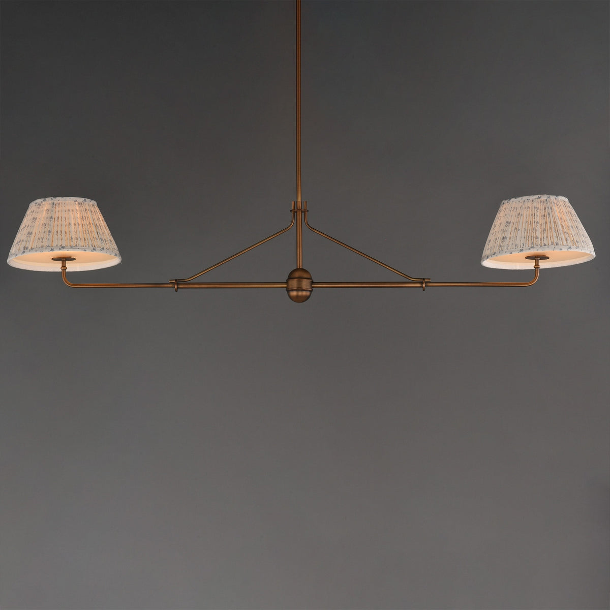 Maxim - 18412BWWBR - Two Light Pendant - Dunbridge - Weathered Brass