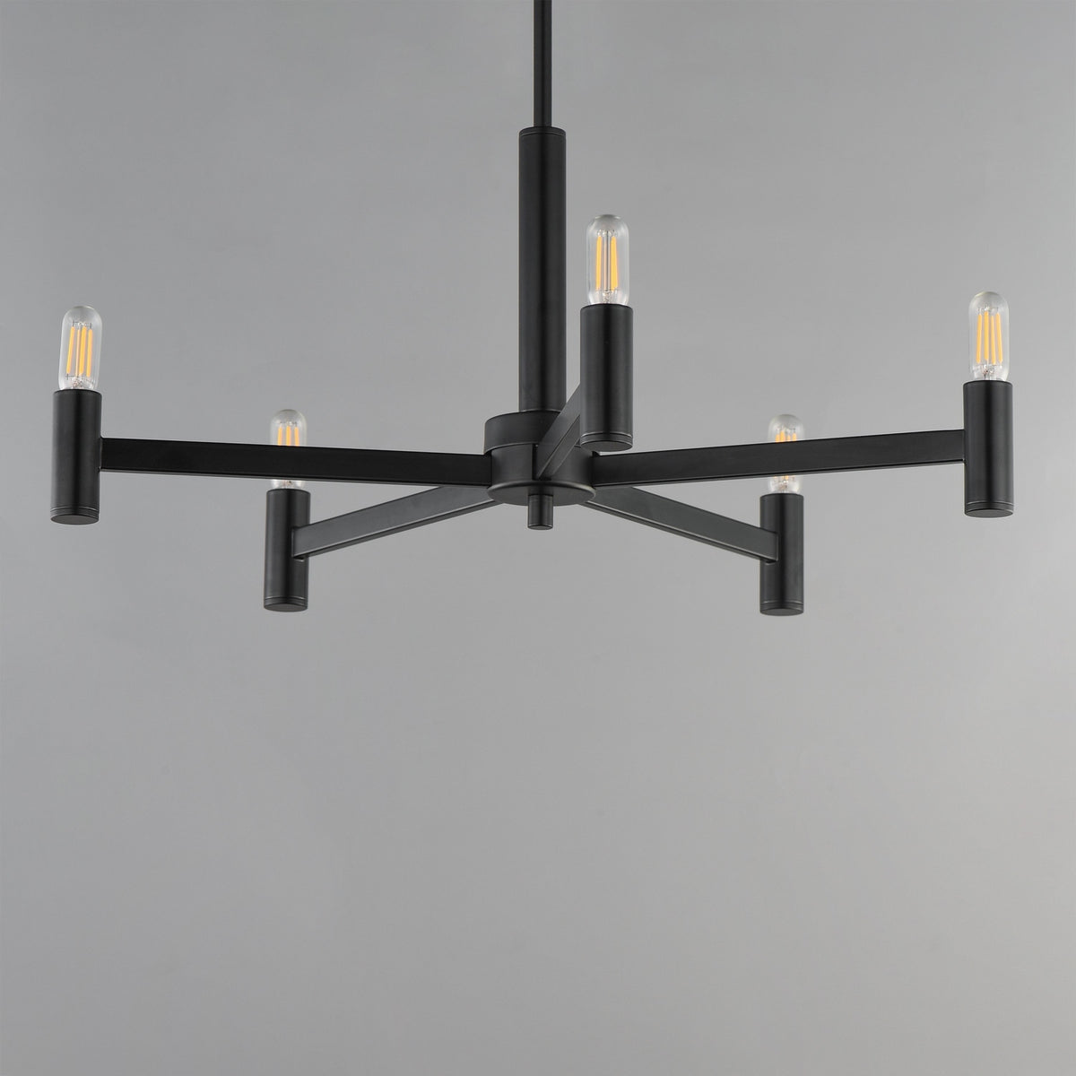 Maxim - 21365BK - Five Light Chandelier - Emana - Black