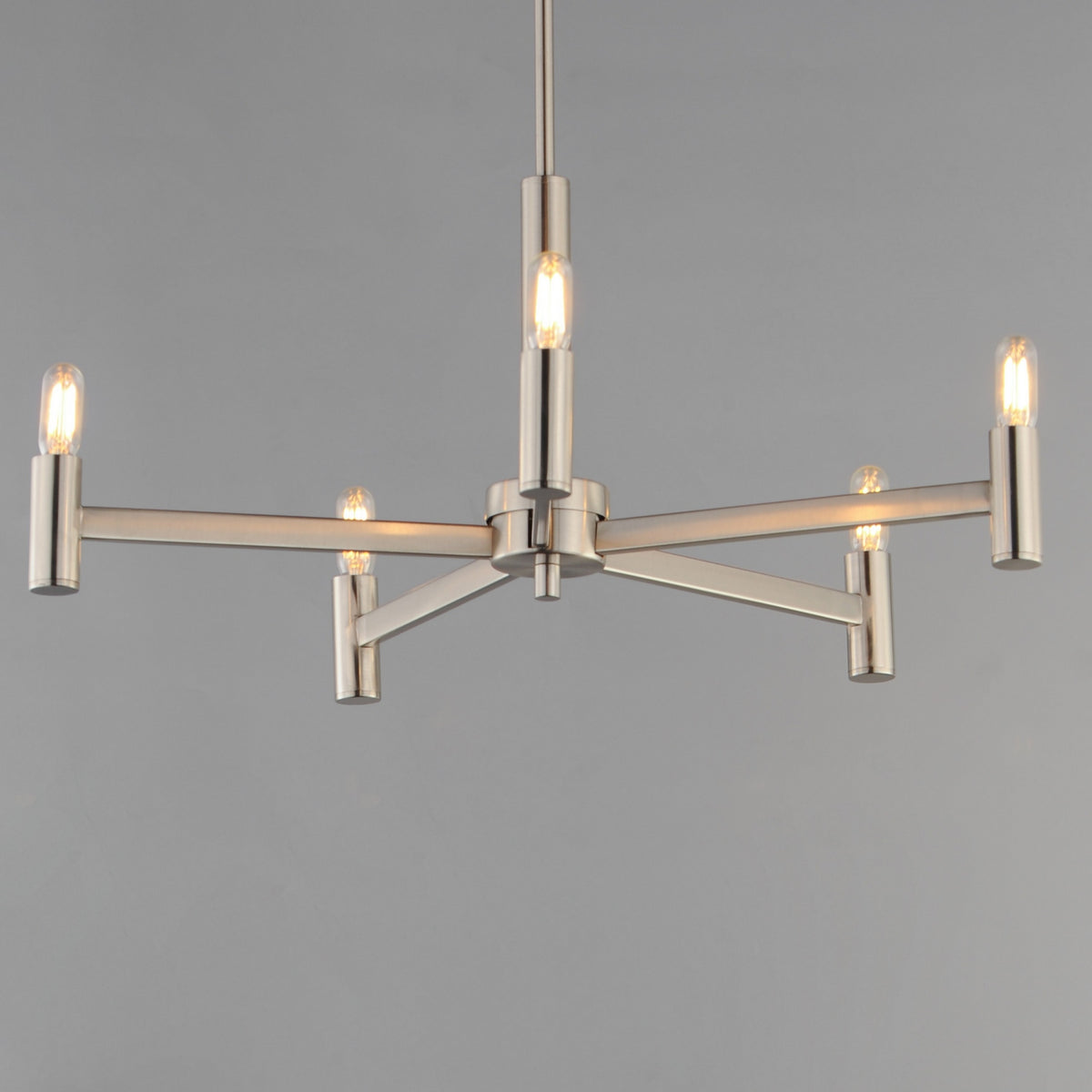 Maxim - 21365SN - Five Light Chandelier - Emana - Satin Nickel