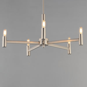 Maxim - 21365SN - Five Light Chandelier - Emana - Satin Nickel