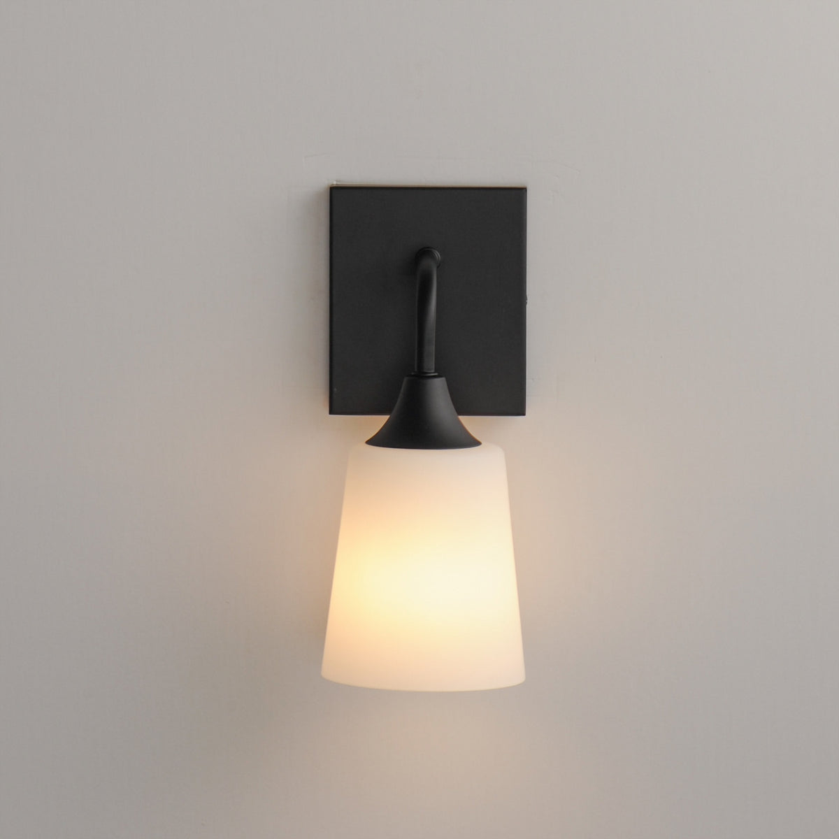 Maxim - 12881SWBK - One Light Wall Sconce - Hudson - Black