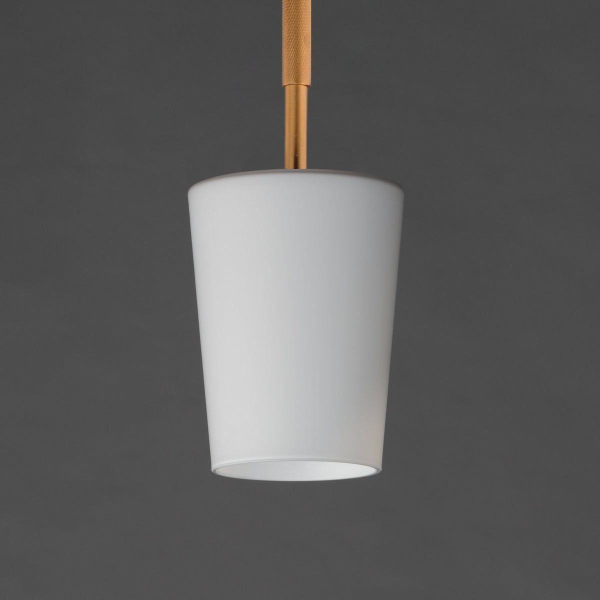 Maxim - 92691WTNAB - One Light Pendant - Durham - Natural Aged Brass