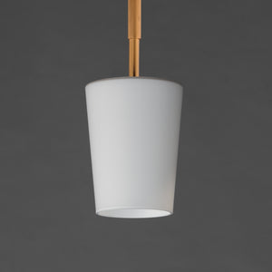 Maxim - 92691WTNAB - One Light Pendant - Durham - Natural Aged Brass