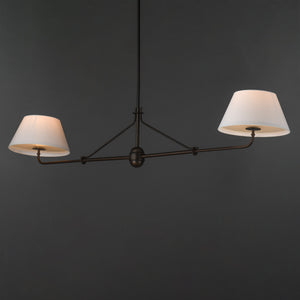 Maxim - 18412OFANB - Two Light Pendant - Dunbridge - Antique Bronze