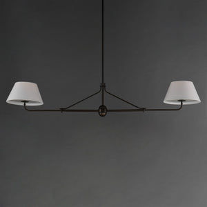 Maxim - 18412OFANB - Two Light Pendant - Dunbridge - Antique Bronze