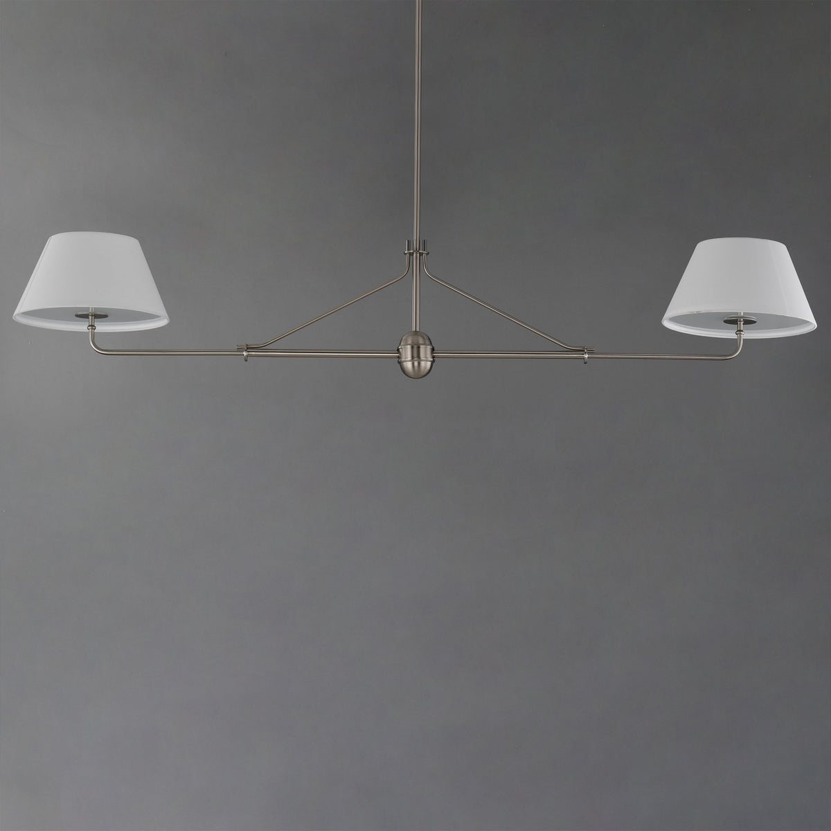 Maxim - 18412OFPN - Two Light Pendant - Dunbridge - Polished Nickel