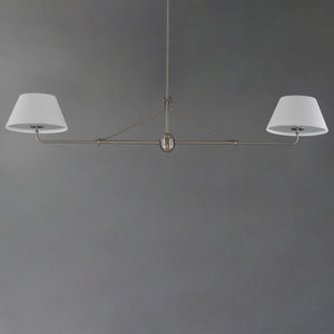 Maxim - 18412OFPN - Two Light Pendant - Dunbridge - Polished Nickel