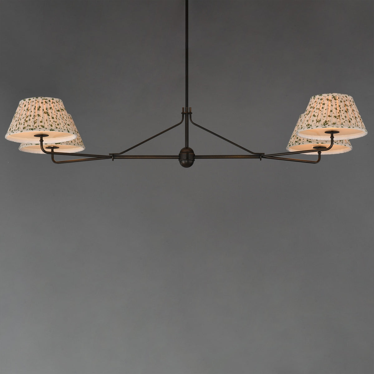 Maxim - 18414OWANB - Four Light Chandelier - Dunbridge - Antique Bronze
