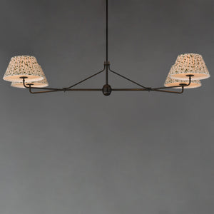 Maxim - 18414OWANB - Four Light Chandelier - Dunbridge - Antique Bronze