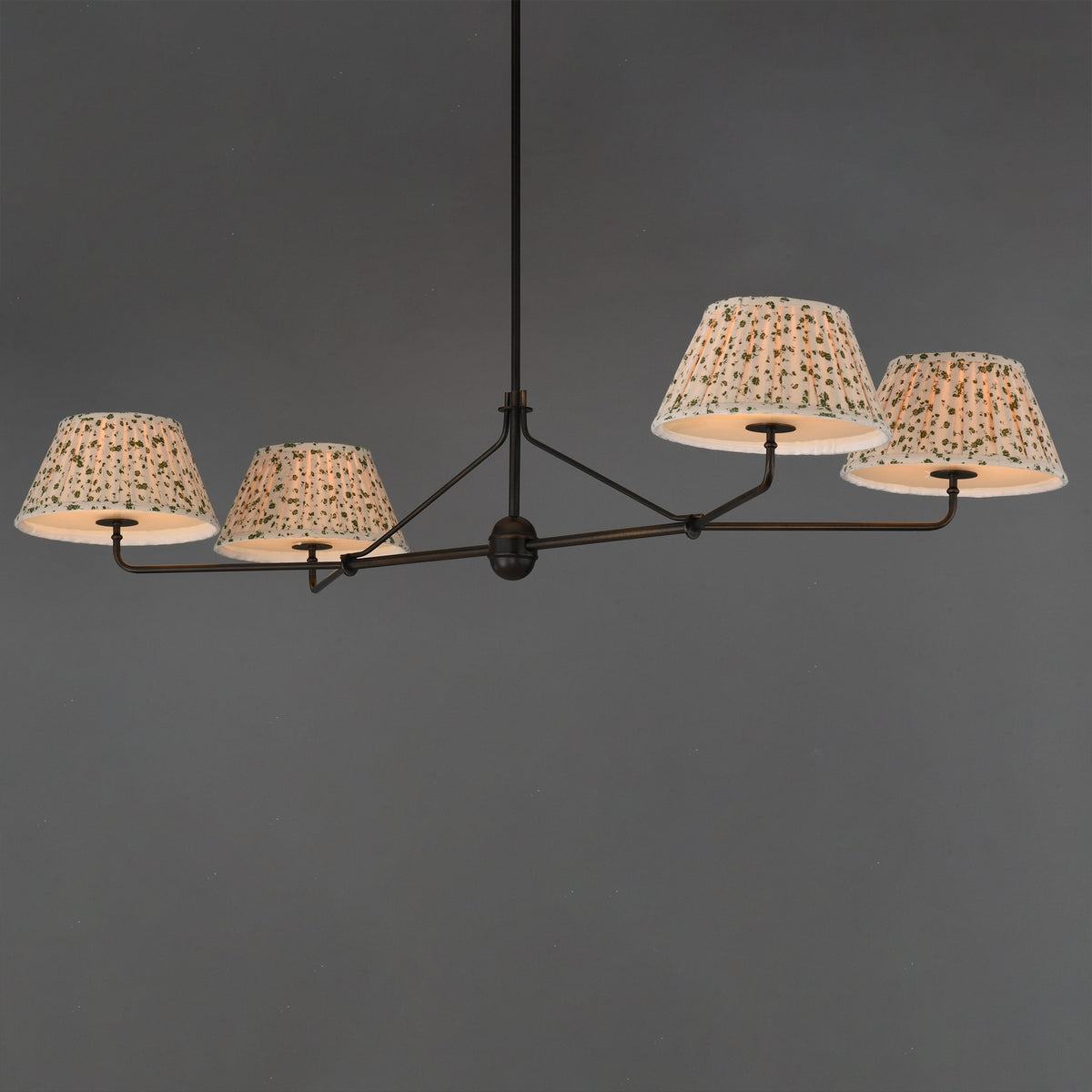 Maxim - 18414OWANB - Four Light Chandelier - Dunbridge - Antique Bronze