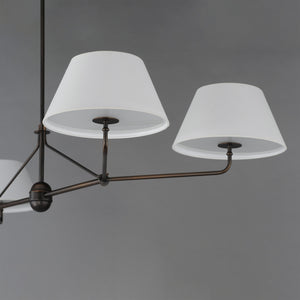 Maxim - 18414OFANB - Four Light Chandelier - Dunbridge - Antique Bronze