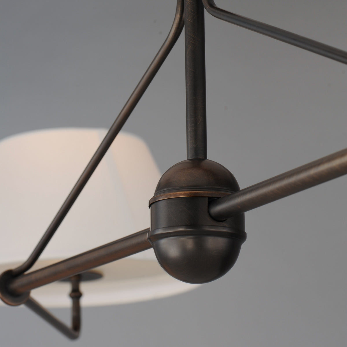 Maxim - 18414OFANB - Four Light Chandelier - Dunbridge - Antique Bronze
