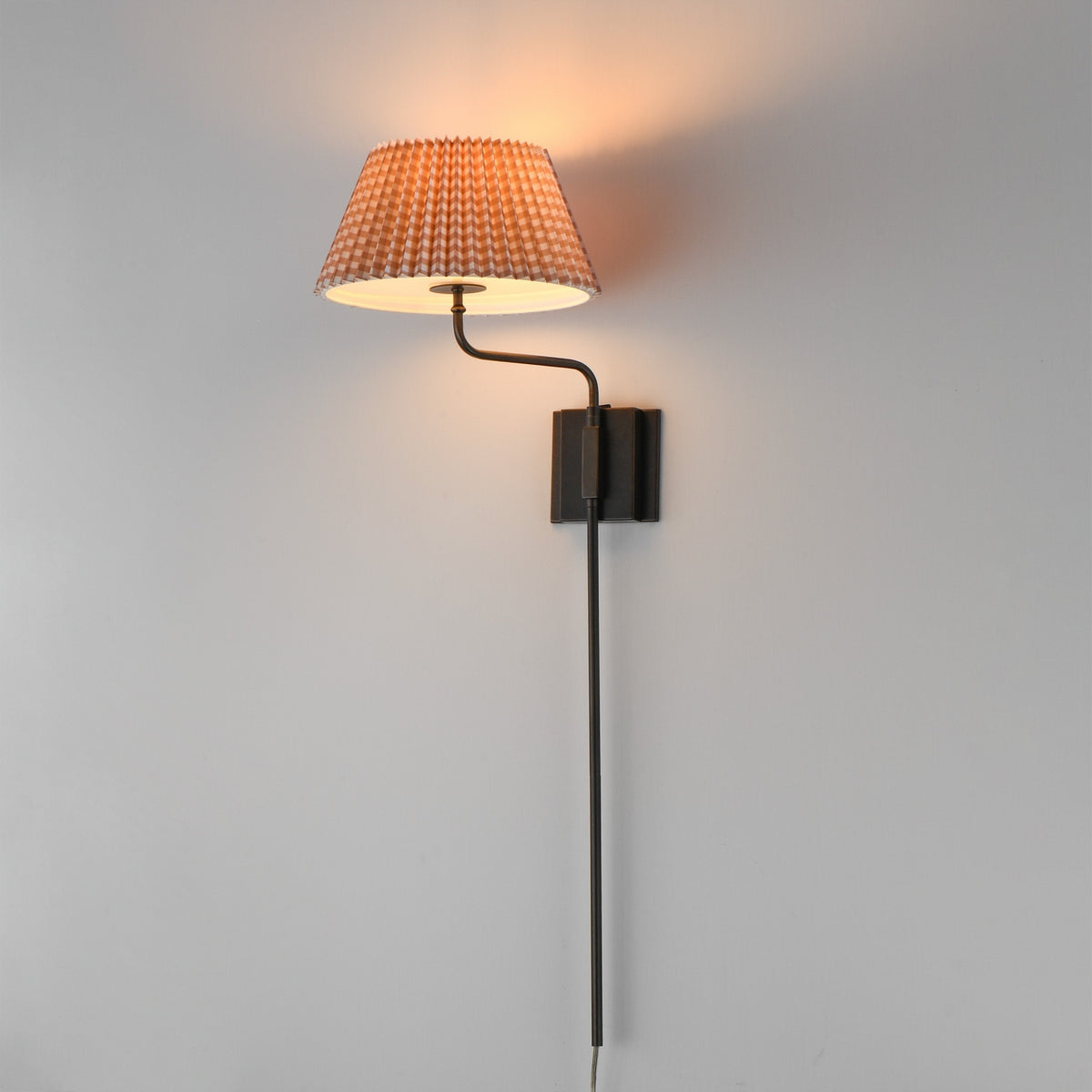 Maxim - 18410RBANB - One Light Wall Sconce - Dunbridge - Antique Bronze