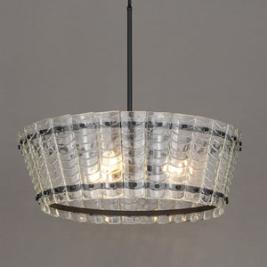 Maxim - 21874CLBZ - Four Light Chandelier - Ruche - Bronze
