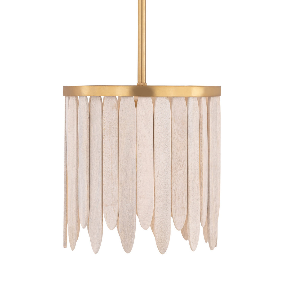 Maxim - 22511WWTNAB - One Light Pendant - Marimba - Weathered White