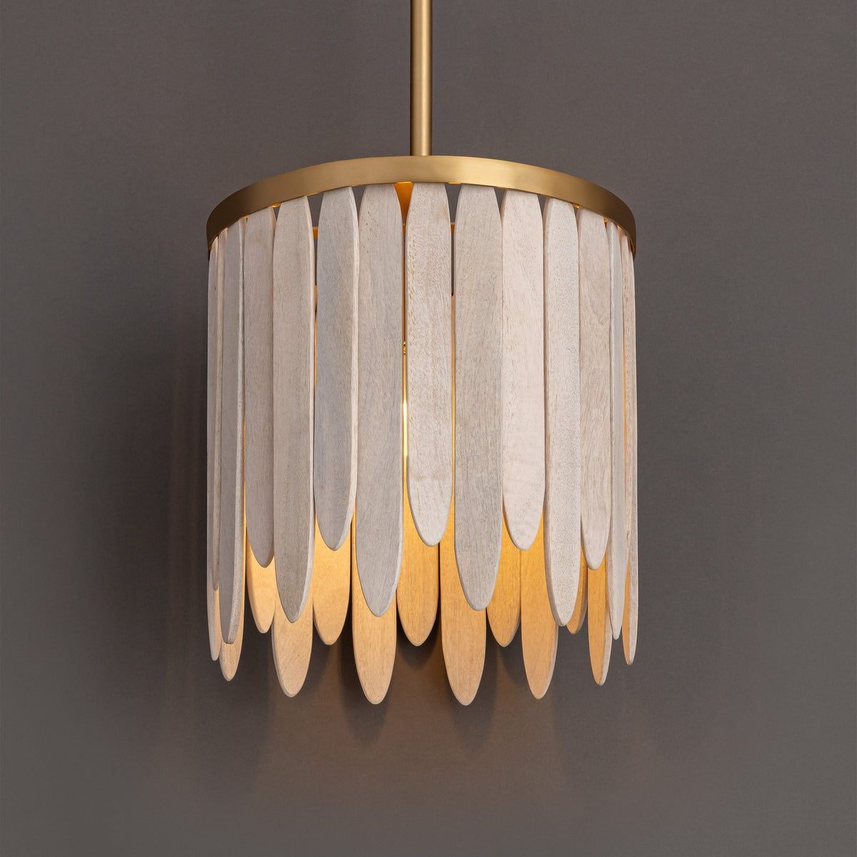 Maxim - 22511WWTNAB - One Light Pendant - Marimba - Weathered White