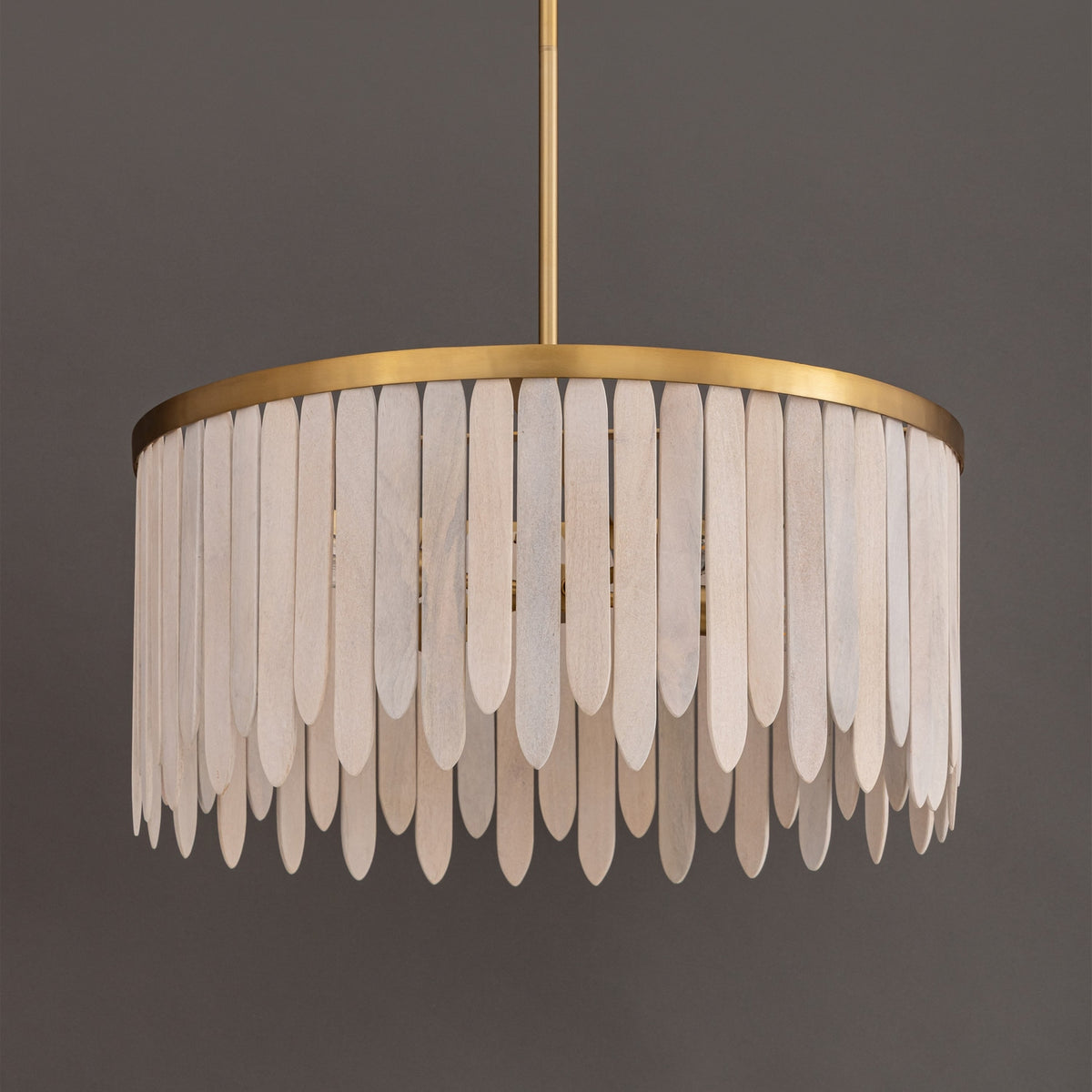 Maxim - 22512WWTNAB - Four Light Pendant - Marimba - Weathered White