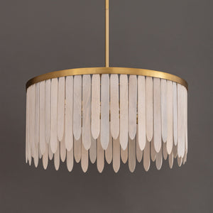Maxim - 22512WWTNAB - Four Light Pendant - Marimba - Weathered White