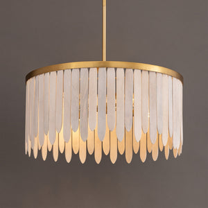 Maxim - 22512WWTNAB - Four Light Pendant - Marimba - Weathered White