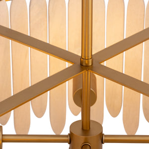 Maxim - 22512WWTNAB - Four Light Pendant - Marimba - Weathered White