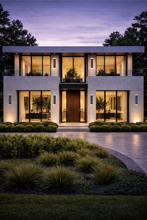 ET2 - E30332-BK - LED Outdoor Wall Sconce - Fosso - Black