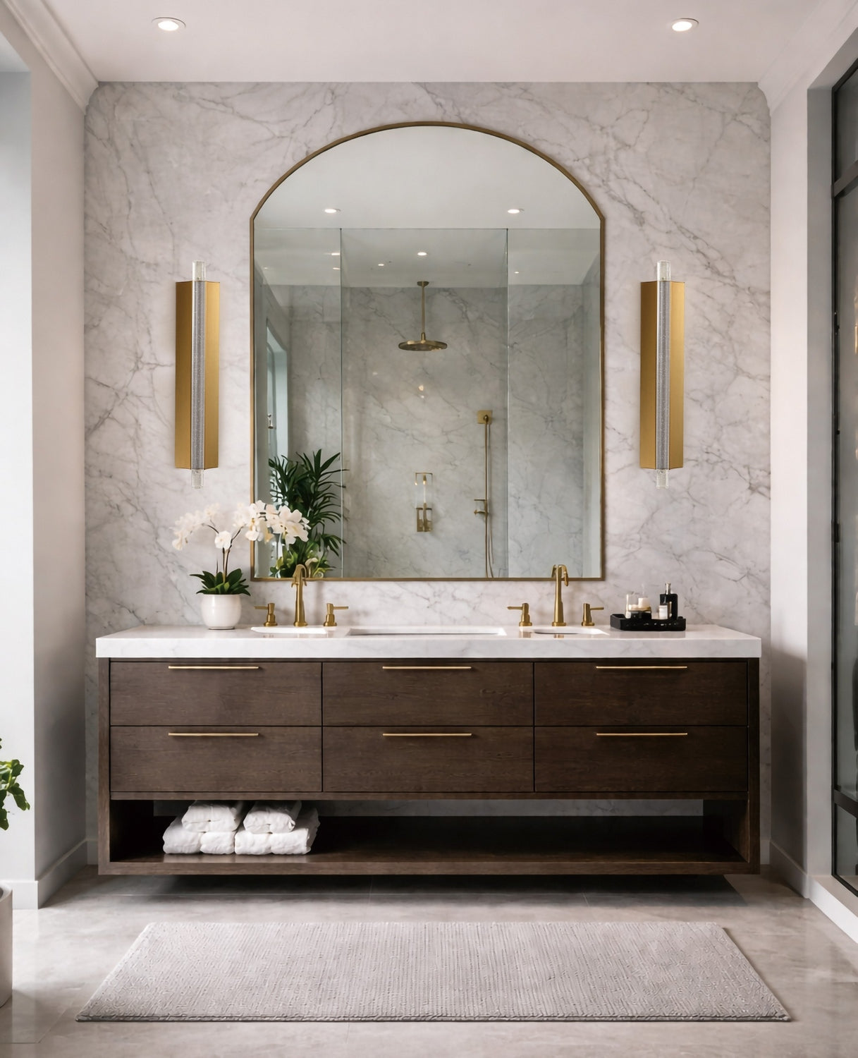 ET2 - E30202-122GLD - LED Wall Sconce - Hyperion - Gold
