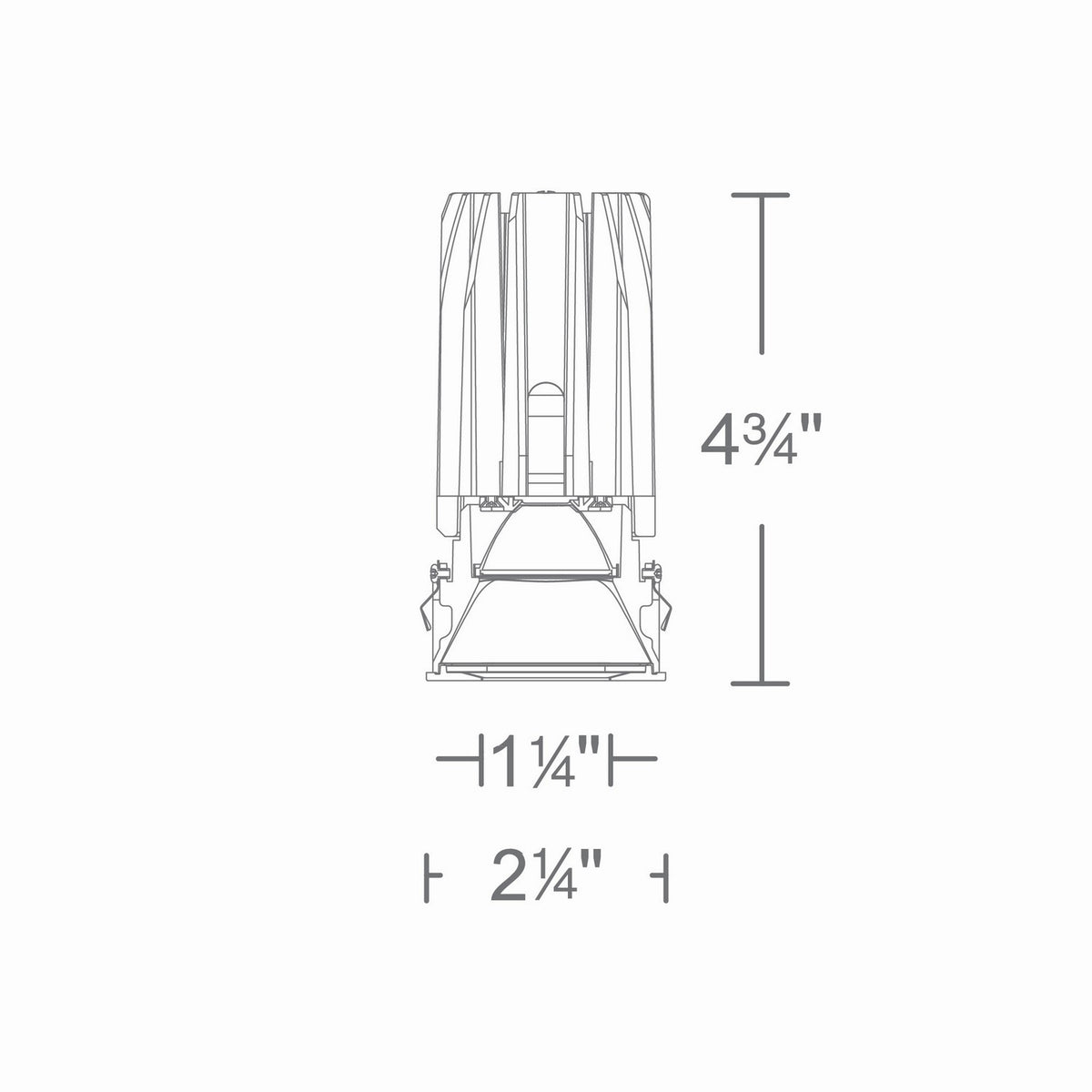 W.A.C. Lighting - R2FSPL-TWA-BK - LED Tunable Pinhole Trimless - 2In Fq Downlights - Black