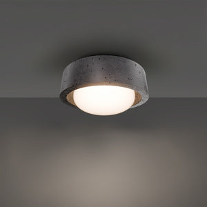 Modern Forms - FM224613-BV/BK - LED Flush Mount - Tane - Basalt Stone/Black