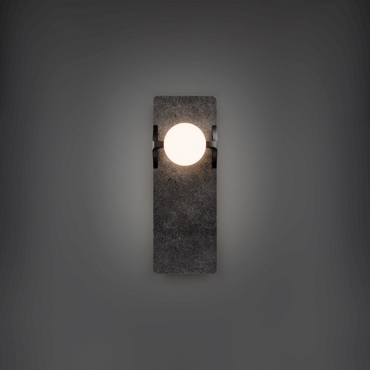 Modern Forms - WS220614-BV/BK - LED Wall Sconce - Okemo - Basalt Stone/Black