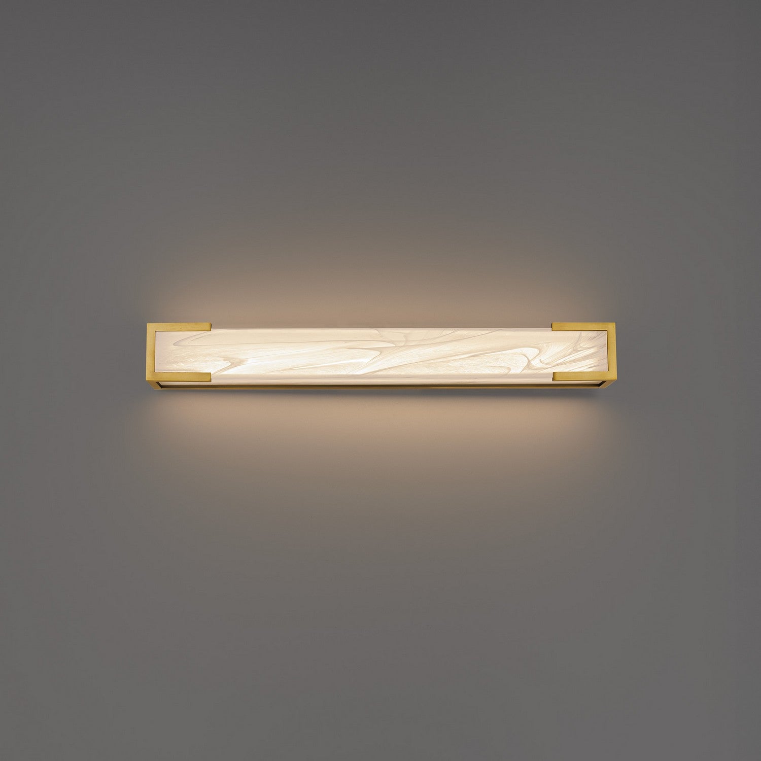 Modern Forms - WS262624-AB - LED Bath Vanity - Frozen Zone - Aged Brass
