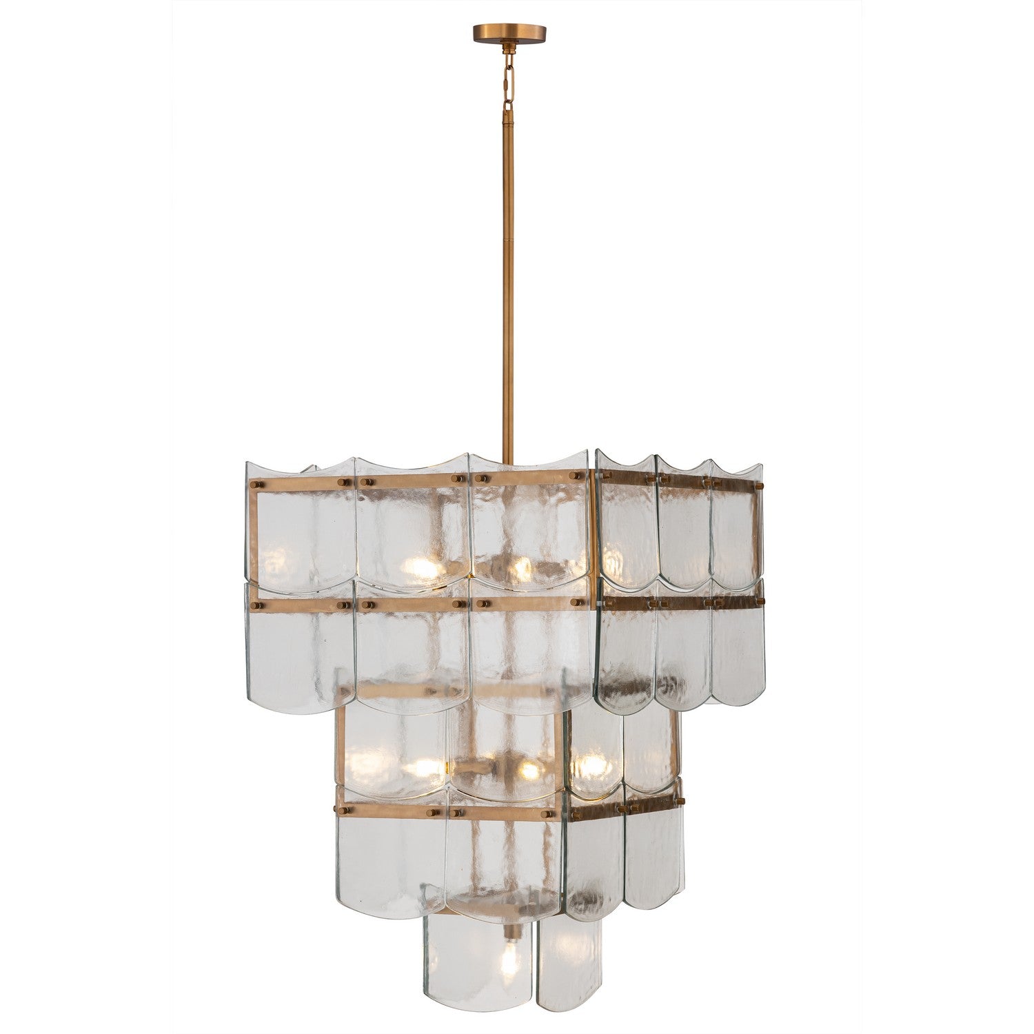 Minka-Lavery - 12759-732 - Nine Light Pendant - Kiori - Legacy Brass