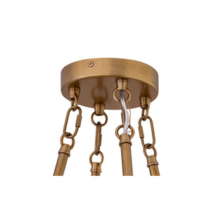 Minka-Lavery - 12854-732 - Four Light Pendant - Kintrel - Legacy Brass