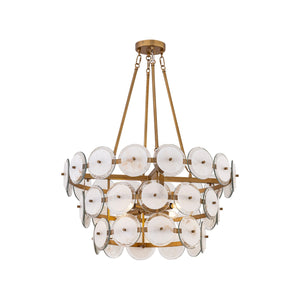 Minka-Lavery - 12854-732 - Four Light Pendant - Kintrel - Legacy Brass