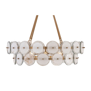 Minka-Lavery - 12855-732 - Four Light Pendant - Kintrel - Legacy Brass