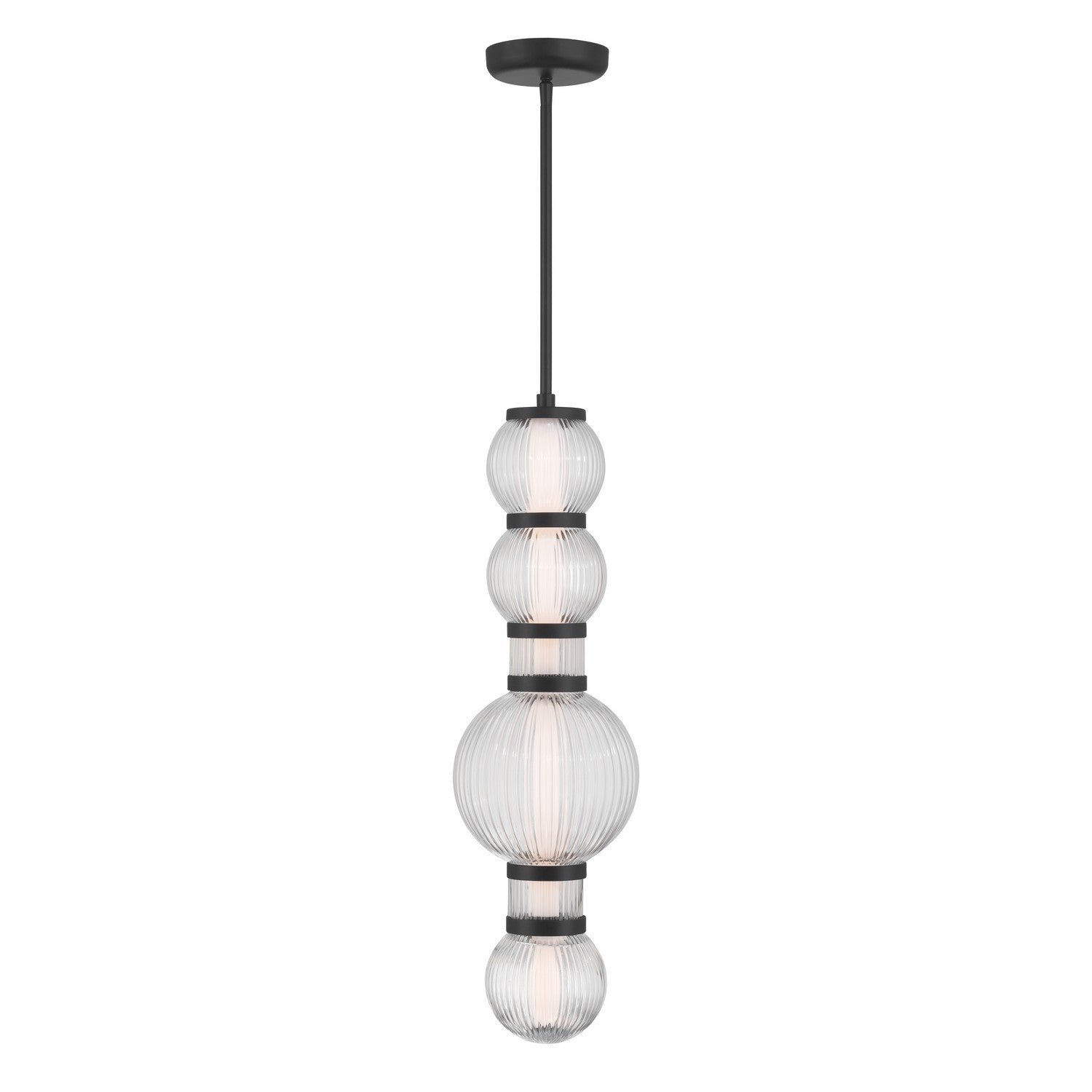 Minka-Lavery - 15030-899-L - LED Mini Pendant - Cordel - Dark Matte Black
