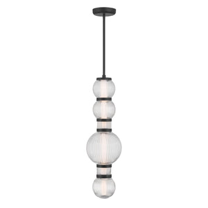 Minka-Lavery - 15030-899-L - LED Mini Pendant - Cordel - Dark Matte Black