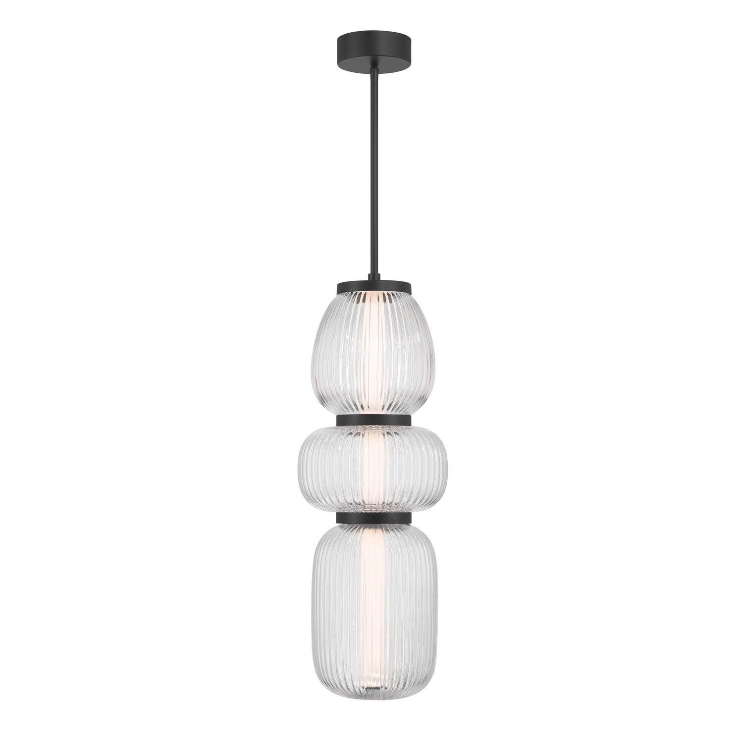 Minka-Lavery - 15035-899-L - LED Mini Pendant - Cordel - Dark Matte Black
