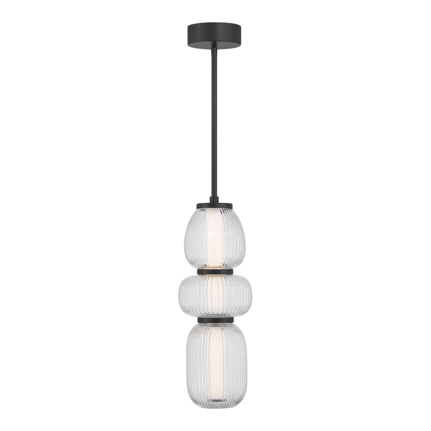 Minka-Lavery - 15036-899-L - LED Mini Pendant - Cordel - Dark Matte Black