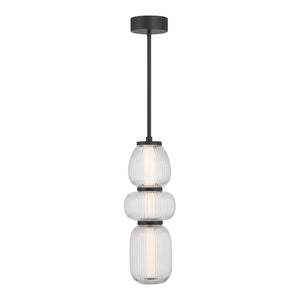 Minka-Lavery - 15036-899-L - LED Mini Pendant - Cordel - Dark Matte Black
