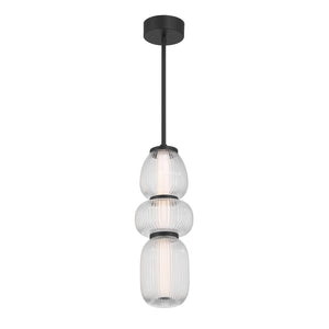 Minka-Lavery - 15036-899-L - LED Mini Pendant - Cordel - Dark Matte Black