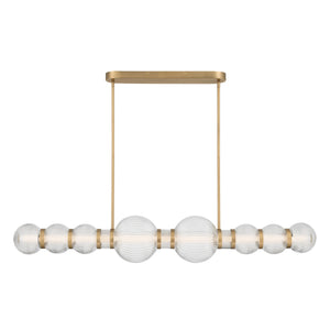 Minka-Lavery - 15037-732-L - LED Linear Chandelier - Cordel - Legacy Brass
