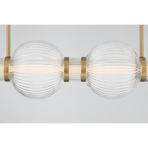 Minka-Lavery - 15037-732-L - LED Linear Chandelier - Cordel - Legacy Brass