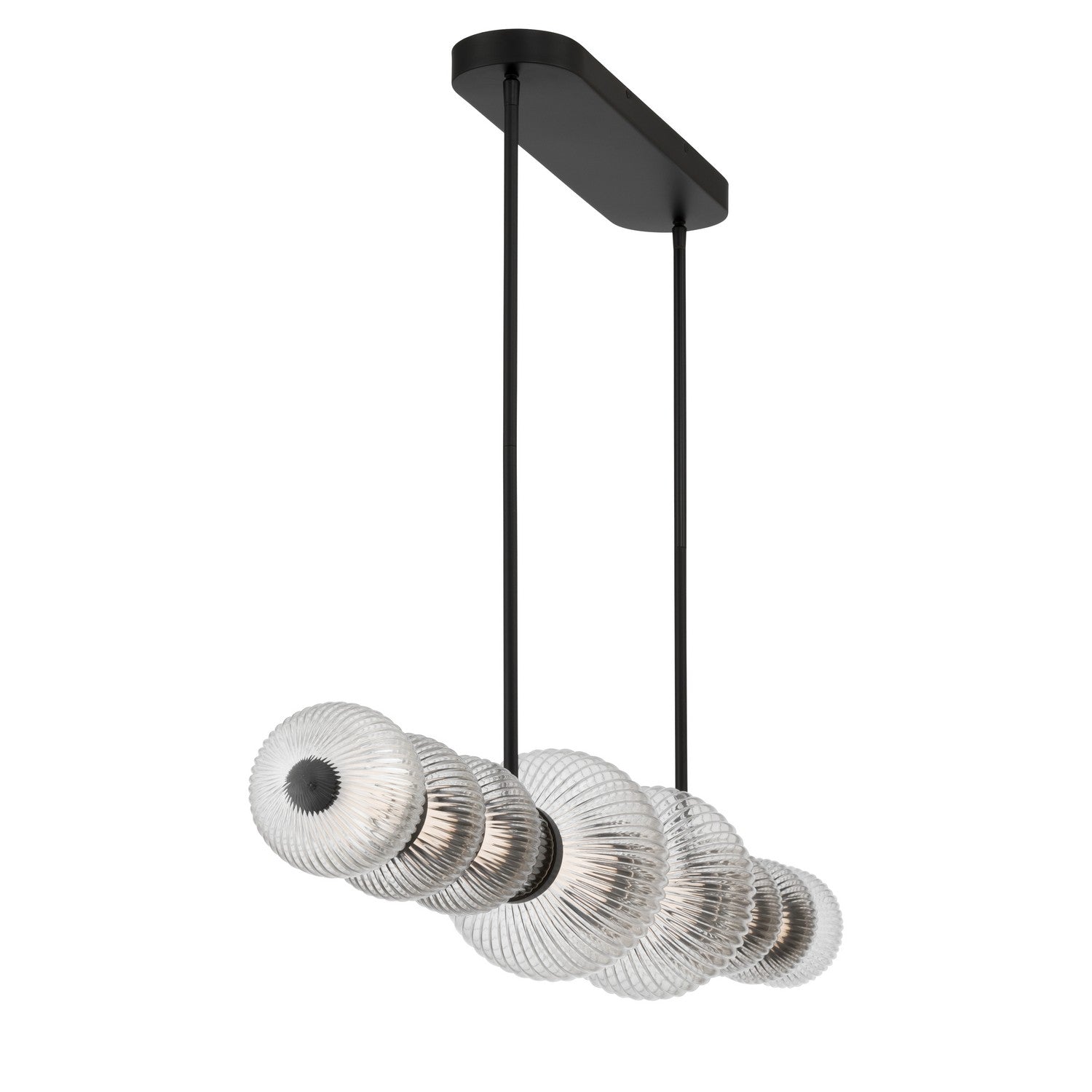 Minka-Lavery - 15037-899-L - LED Linear Chandelier - Cordel - Dark Matte Black
